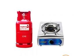 RFL Gas Stove 1 Barnnar & Bashondhora Gas 12kg Silinder (Joining Pakage)
